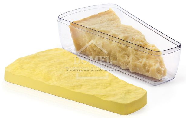 Контейнер для сыра 0,9 л пармез, 900 мл, Контейнер для хранения, Пищевой пластик, Пластик, Прямоугольная