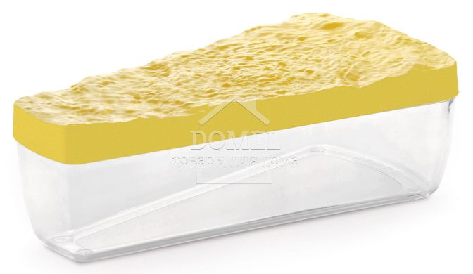 Контейнер для сыра 0,9 л пармез, 900 мл, Контейнер для хранения, Пищевой пластик, Пластик, Прямоугольная