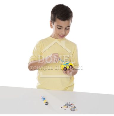 MD18863 Decorate-Your-Own Race Car Bank (Набор для творчества - копилка "Машинка"), Для мальчиков, От 8 лет, Декорирование