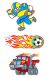 MD2947 My First Temporary Tattoos - Blue (Мои первые временные татуировки, 100 шт., голубые)