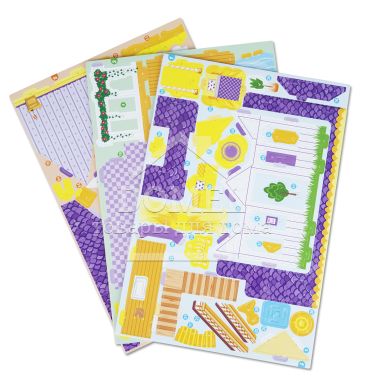 MD9461 Pretty Purple Dollhouse 3D Puzzle (3D пазлы "Фиолетовый домик")