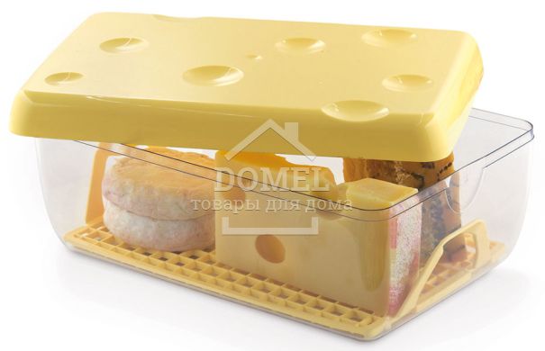 Контейнер для сыра 3 л, 3 л, Контейнер для хранения, Пищевой пластик, Пластик, Прямоугольная