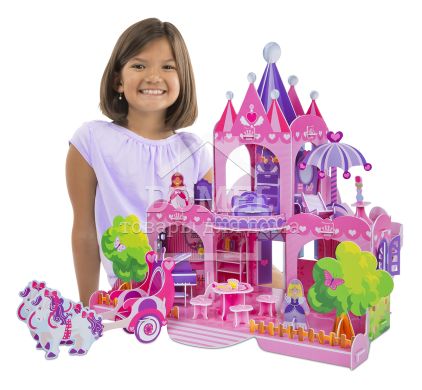 MD9462 Pink Palace 3D Puzzle (3D пазлы "Розовый замок")