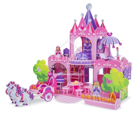 MD9462 Pink Palace 3D Puzzle (3D пазлы "Розовый замок")